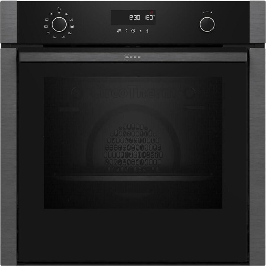 Inbouwoven 60x60 cm met Pyrolyse Zelfreiniging en Hide Deur