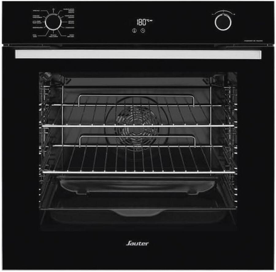 Inbouwoven 73L Zwart Perfect voor elke keuken