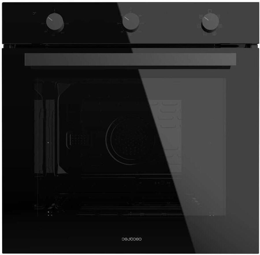 Inbouwoven Keukenoven Elektrisch Grote Maaltijden Bereiden Stoomfunctie & 6 Programma's 70 Liter Capaciteit Zwart Glas