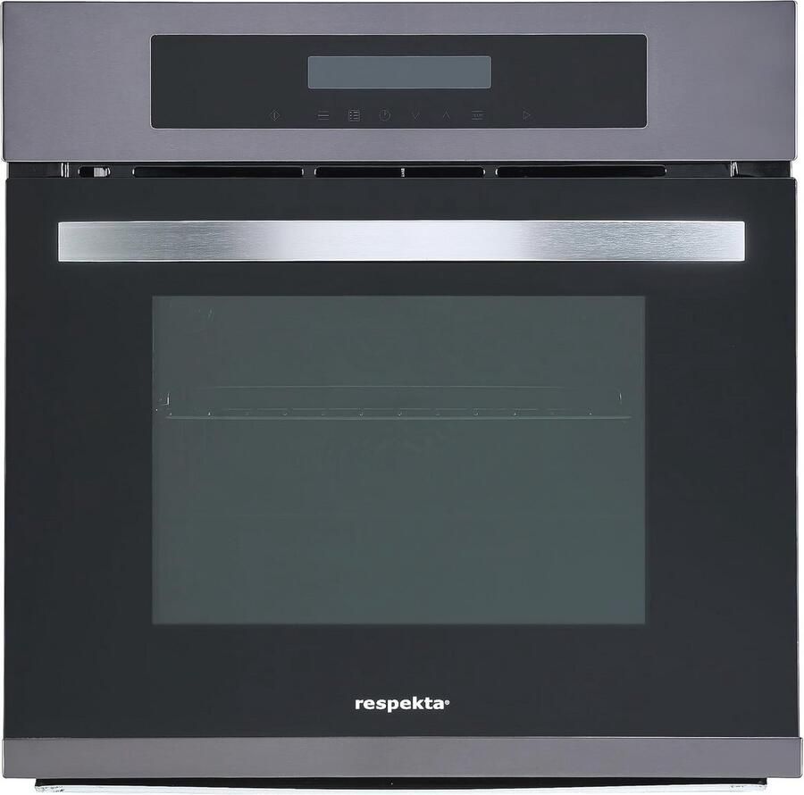 Inbouwoven met 11 verwarmingswijzen eco-functie en Touch Control 66L energiezuinig roestvrij staal