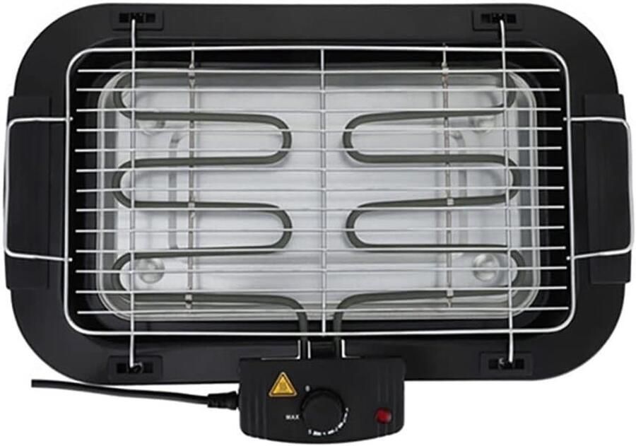 Indoor Grill Rookloze Bakplaat Antispat Technologie 5 Temperatuurinstellingen Voor Gezinnen