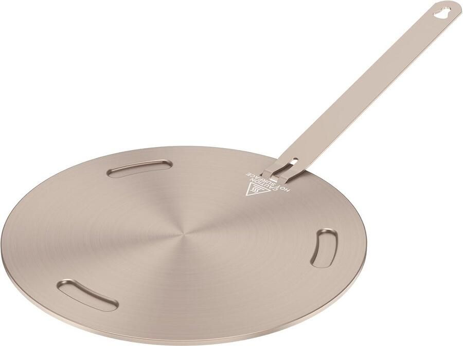 Inductie Adapter Plaat met Afneembare Handgreep Universeel Geschikt voor Gas Elektrisch en Inductie Fornuizen 20 cm