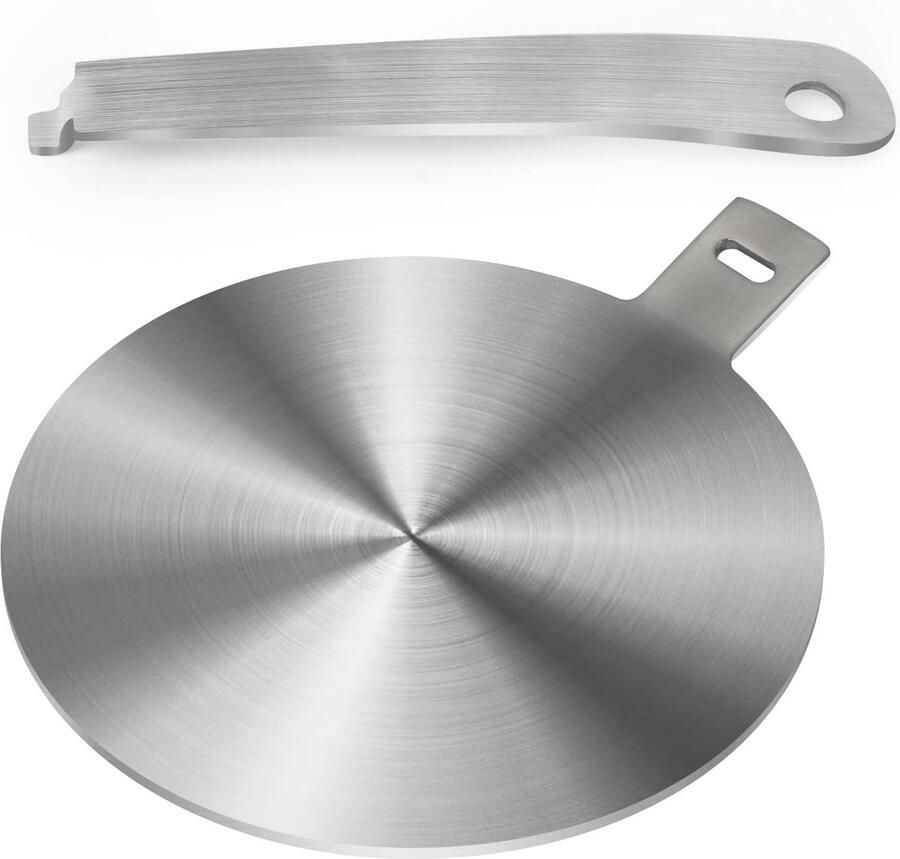 Inductie Adapter voor Pannen en Mokkapotten op Inductiekookplaten