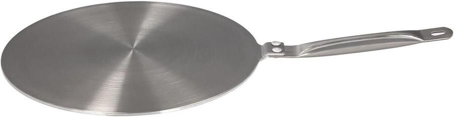 Inductie Adapter Warmteverdeler Diffuser Gelijkmatig Koken 3-Laags Roestvrij Staal Ø 215 cm Grijs