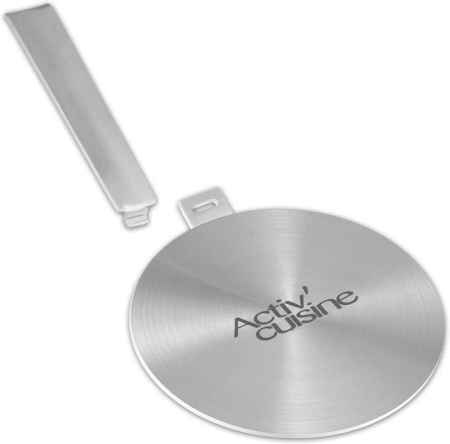 Inductie-adapterplaat 14 cm warmteverdeler voor alle kookgerei op inductiekookplaten