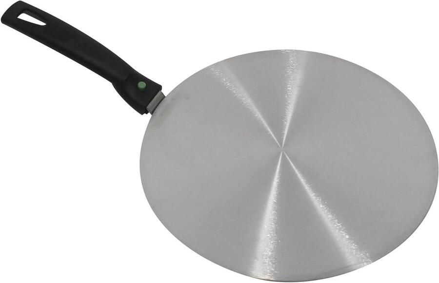 Inductie Adapterplaat Plaatsen Adapter Koken op Inductie Gebruik Elke Pan 26 cm Diameter Zilverkleurig - Foto 1
