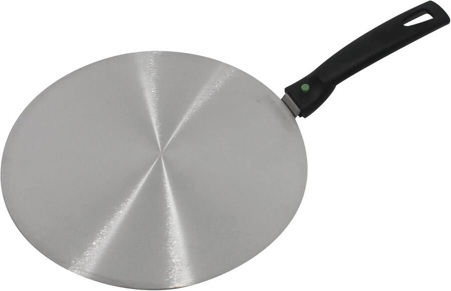Inductie Adapterplaat RVS 26 cm Geschikt voor Alle Pannen op Inductiekookplaat