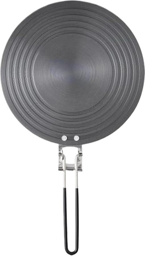 Inductie Kookplaat Adapter Warmteverspreider Pan Gelijkmatige Warmte Opvouwbaar Handvat 945 Inch Diameter