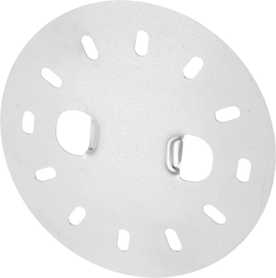 Inductie Adapterplaat Warmteverdeler Kookgerei Gelijkmatig Koken Roestvrij Staal 16cm Diameter Zilver