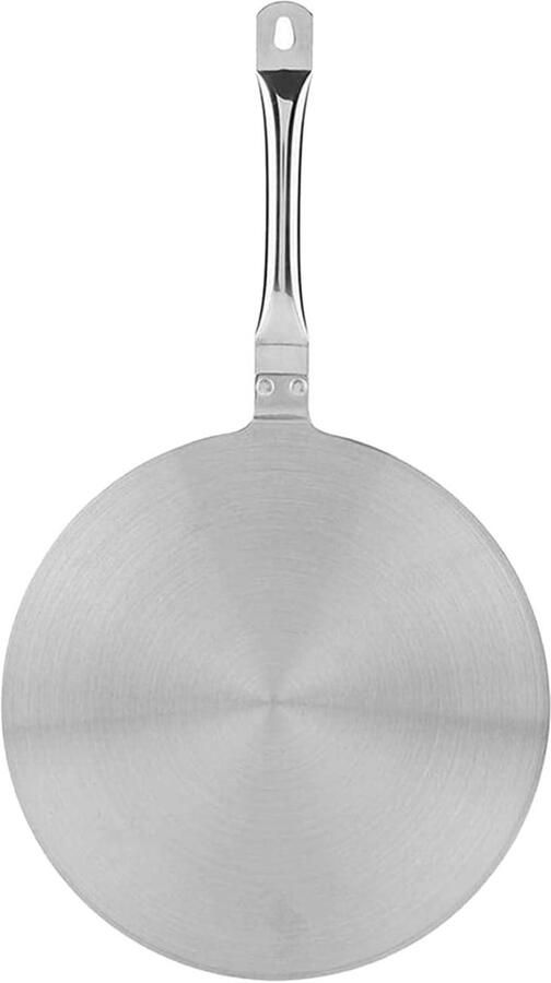 Inductie Adapterplaat Warmteverdeler Kookplaat Gelijkmatig Koken Verhoogde Warmtegeleiding 20 cm Diameter Zilver
