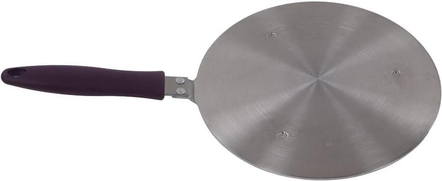 Inductie Adapterplaat Warmteverspreider Gelijkmatig Koken Roestvrij Staal 38x20 cm Zilver