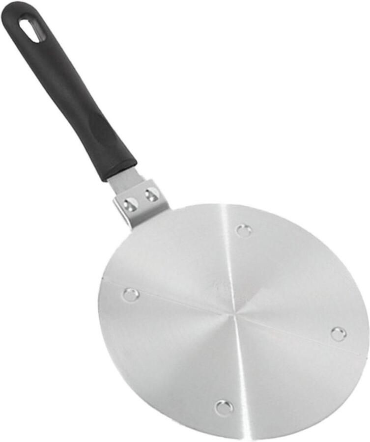 Inductie Adapterplaat Warmteverspreider Kookplaat Gelijkmatig Koken Efficiënte Warmtegeleiding 20 cm Zilver