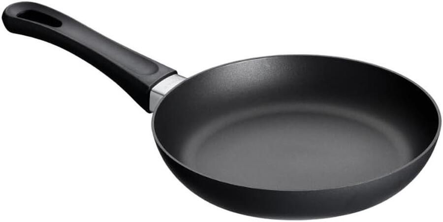 Inductie Braadpan Koekenpan Aluminium Gelijkmatig Koken Gepatenteerde Anti-aanbaklaag 5 Liter Zwart