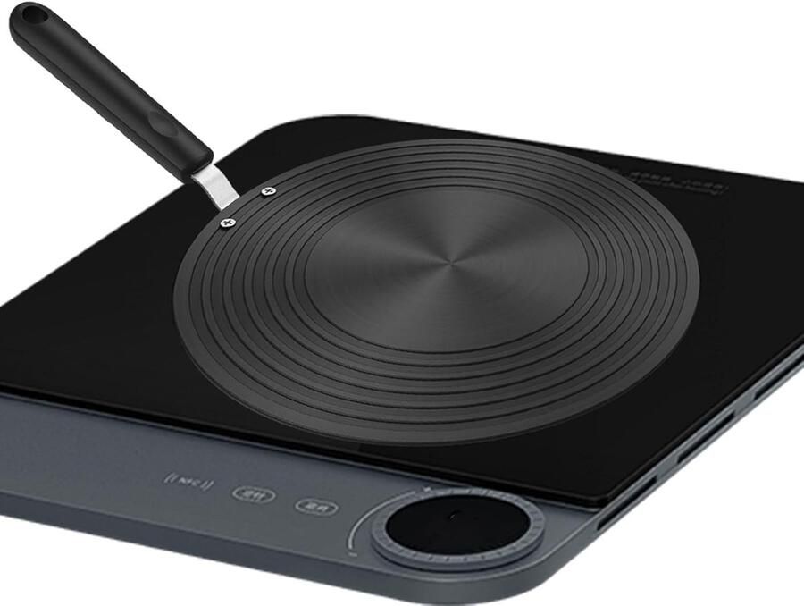 Inductie Conversieschijf Hitteverdeler Plaat Efficiënt Koken Uniforme Warmteverdeling 26 cm Diameter