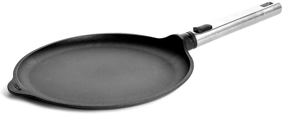 Inductie Crêpe Pan 26 cm met Afneembaar Handvat Geschikt voor Alle Fornuizen