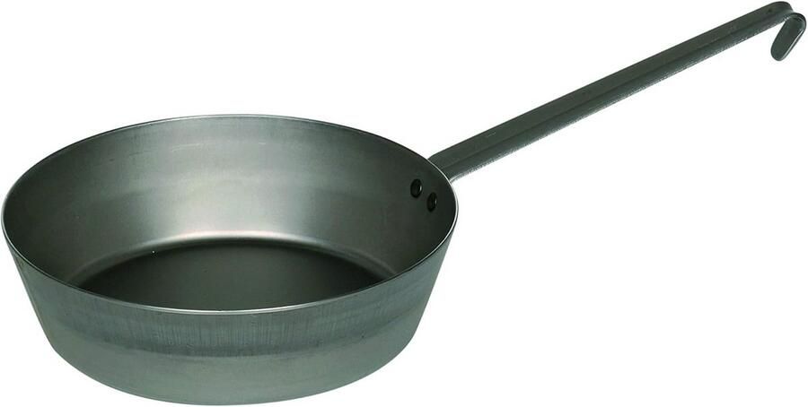 Inductie Geschikte IJzeren Pan 24 cm Hoogwaardige Braadpan voor Gezond Koken