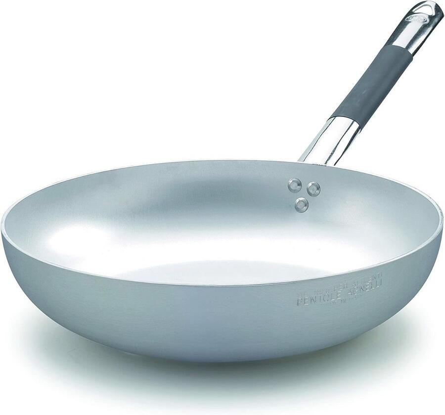 Inductie Hoogpan 36 cm Aluminium Verzonken Pan met Koelgreep