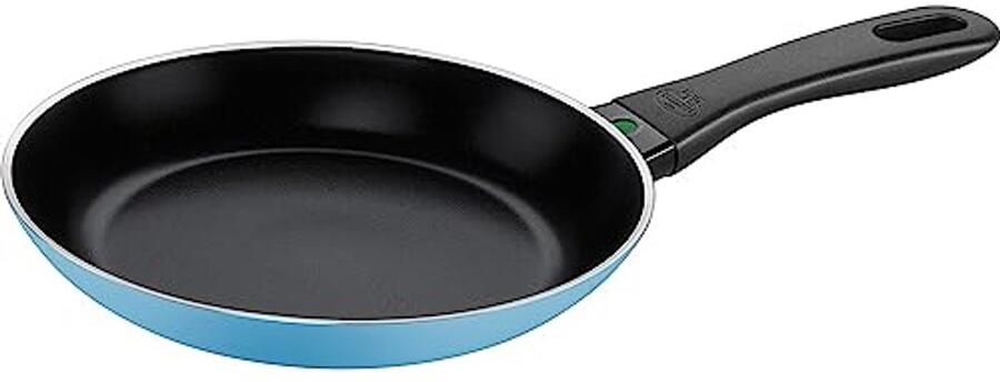 Inductie Koekenpan 20 cm met Keramische Antiaanbaklaag Blauw