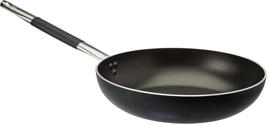 Inductie Koekenpan 32 cm Zwart Aluminium met Koel Handvat