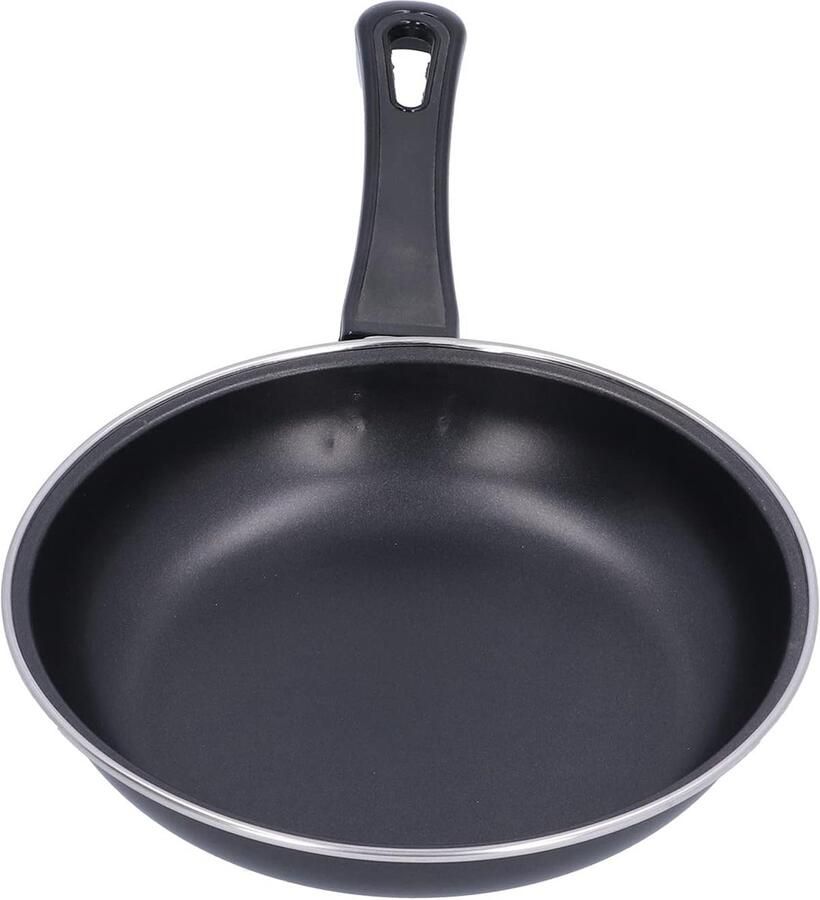 Inductie Koekenpan Antiaanbak Pan Thuis Koken Gelijkmatige Warmte Zwart