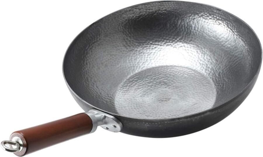 Inductie Koekenpan Grote Bakpan Lekker Koken Antiaanbaklaag 32 cm Zwart
