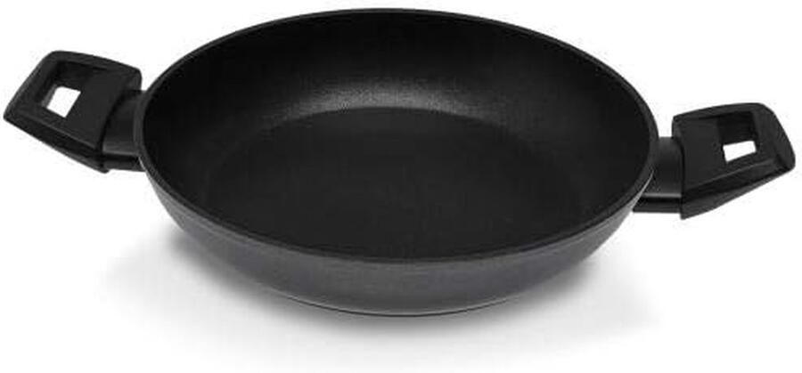 Inductie Koekenpan Koken Hoge Dikte 20 cm Zwart