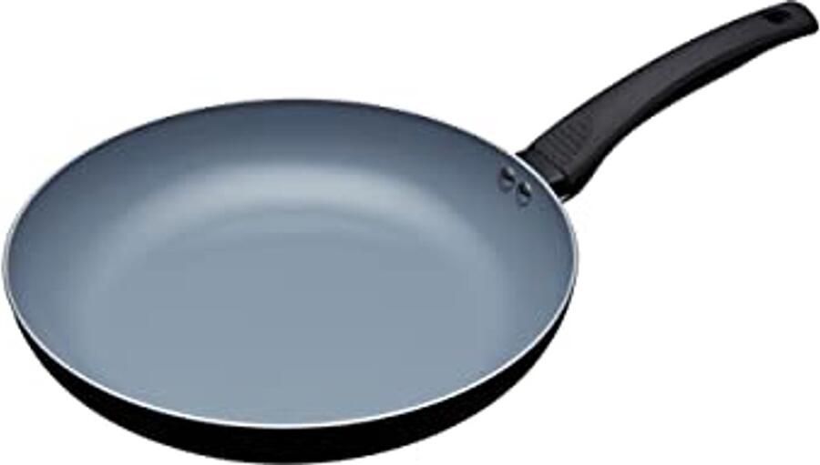 Inductie Koekenpan met Keramische Antiaanbaklaag 28 cm Duurzaam Aluminium