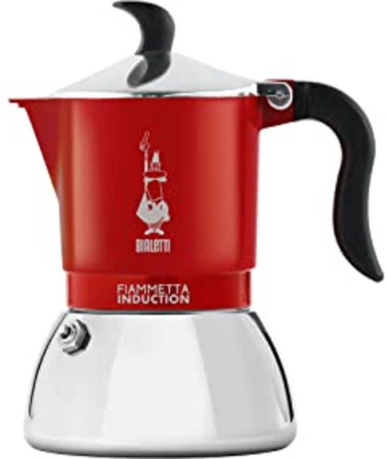 Inductie Koffiemachine van Aluminium met Stijlvol Design voor Perfecte Koffie