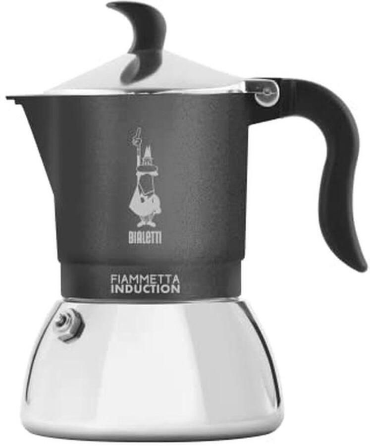 Inductie Koffiemachine voor 4 Tassen Aluminium en Staal