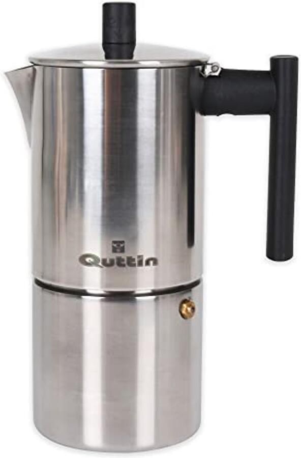 Inductie koffiezetapparaat voor Moka Express – Roestvrij staal ergonomische handgreep geschikt voor alle warmtebronnen