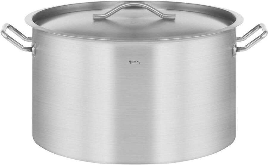 Inductie Kookpan Soeppan Grote Inhoud Grote Porties Maken Gelijkmatige Warmteverdeling 59 Liter Roestvrij Staal
