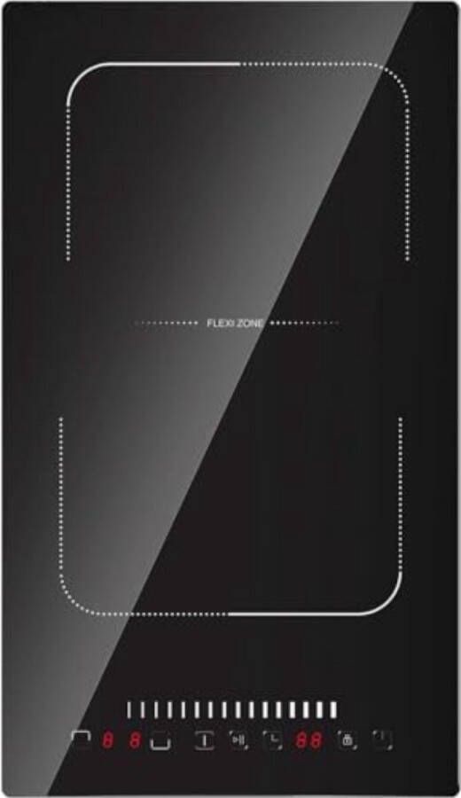 Inductie kookplaat 2 pits Electrische kookplaat 2 pit Kookplaat 2 pits 2 PLate 30cm