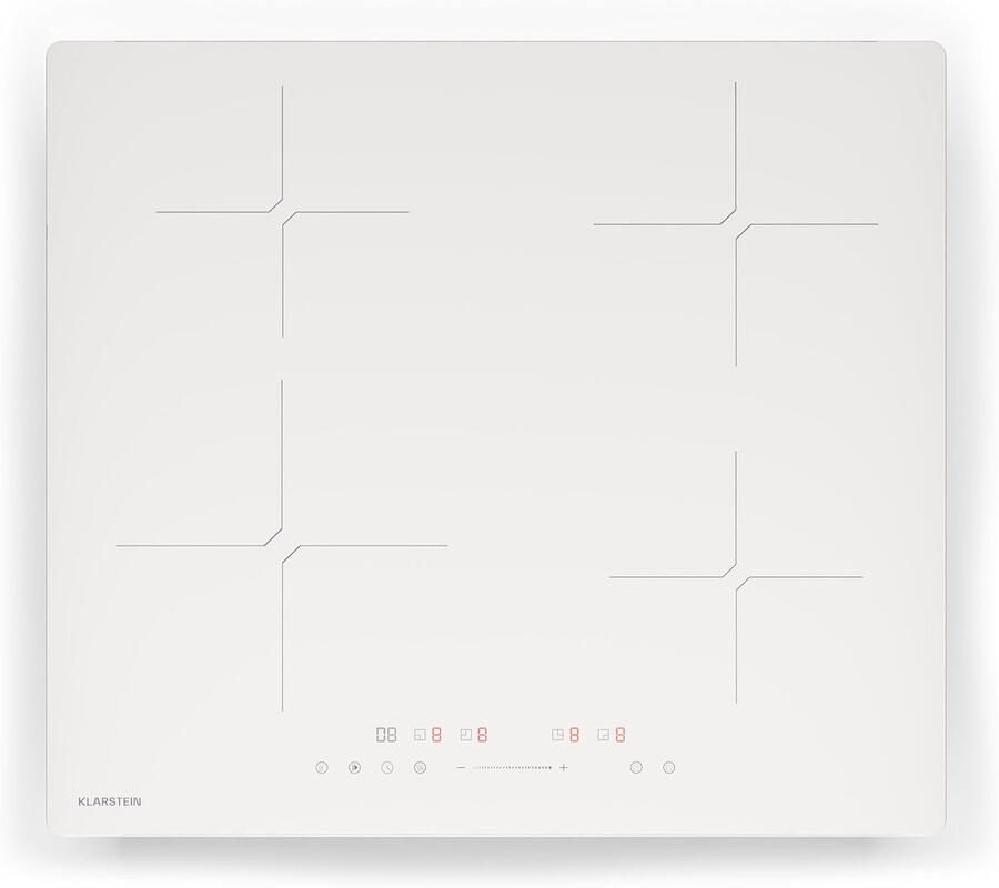 Inductie Kookplaat Kooktoestel Snel Koken 4 Zones Boost 60 cm Zwart
