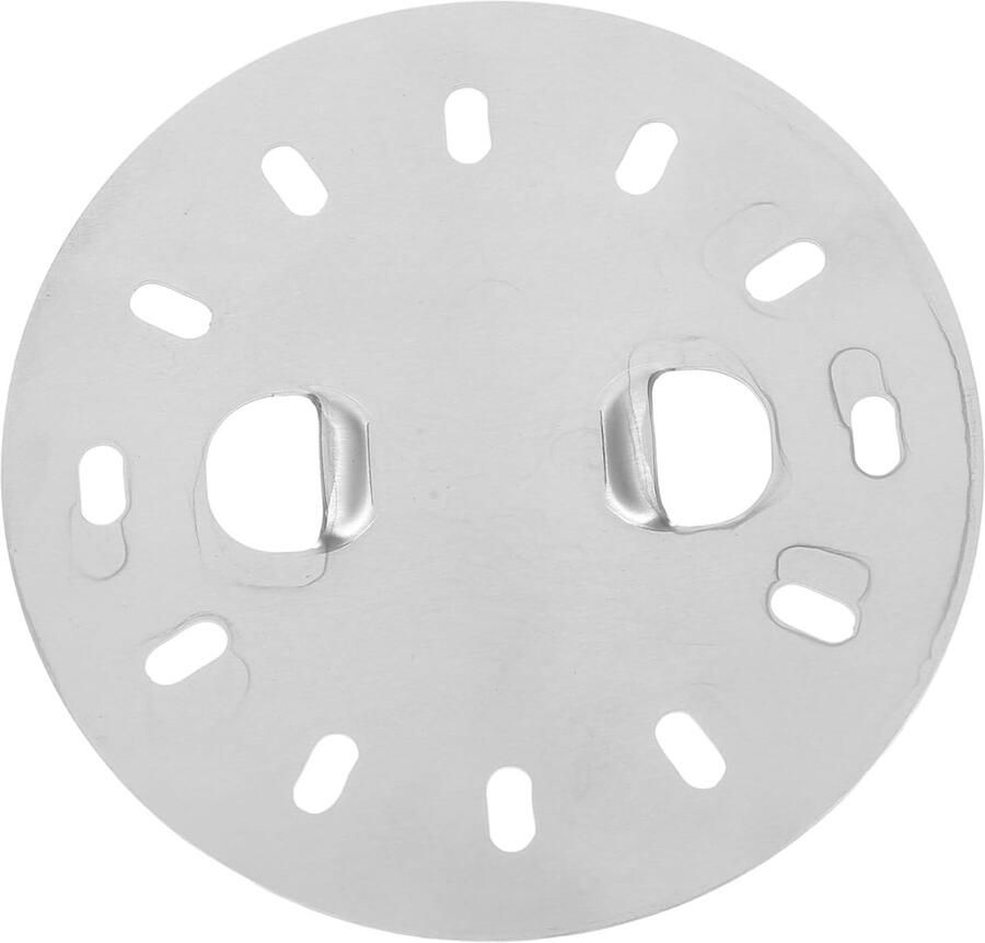 Inductie Kookplaat Adapter Warmte Diffuser Plaat Snelle Warmteoverdracht Roestvrij Staal 14 x 14 cm Zilver