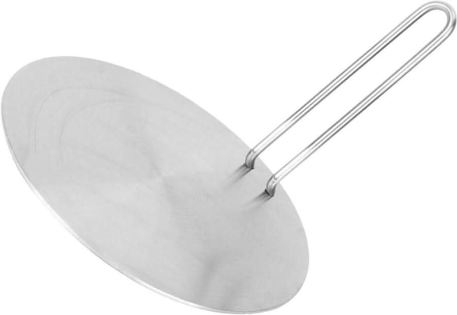Inductie Kookplaat Adapter Warmteverdeler Inductie Gelijkmatig Koken Roestvrij Staal 34 x 21.5 cm Zilver