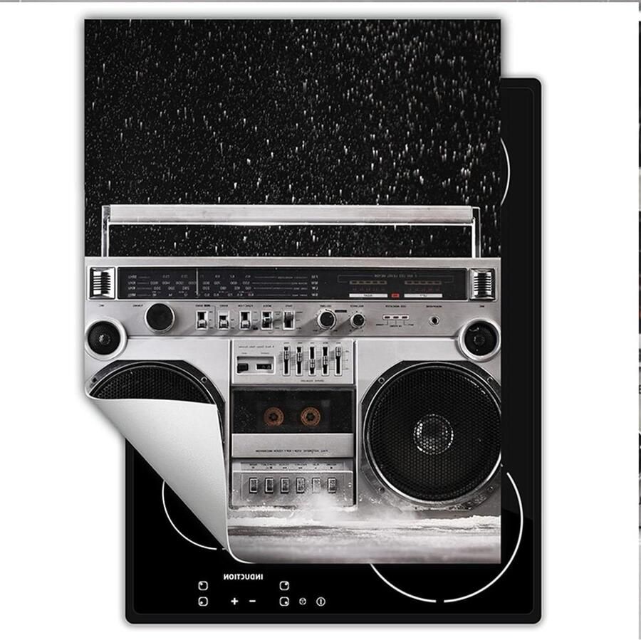 Inductie Kookplaat Afdekplaat Kookplaat Beschermer Mat Keuken Werkruimte Creëren Antislip Vinyl Materiaal 40x52 cm Radio