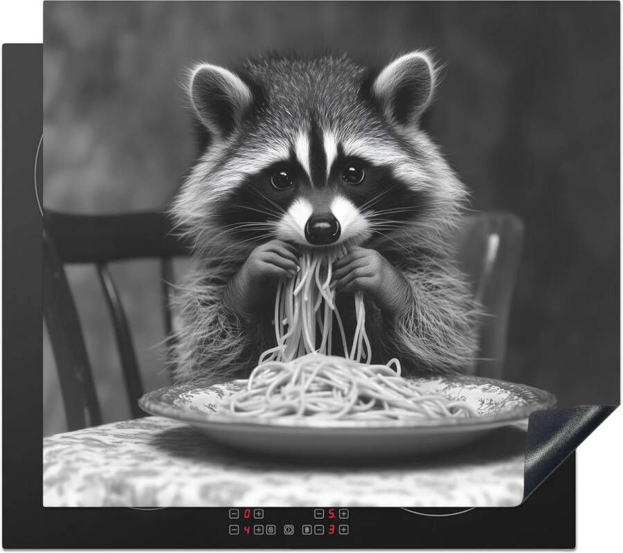 Inductie Kookplaat Beschermer 60x52 cm Antislip Mat en Afdekplaat voor Keuken Unieke Fotoprint Bescherming tegen Krassen en Vuil