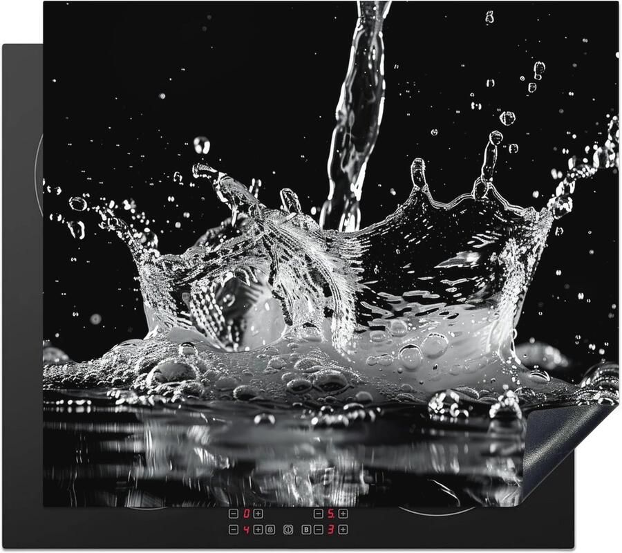 Inductie Kookplaat Beschermer 60x52 cm Waterdichte Afdekplaat met Anti Slip Mat Stijlvolle Keuken Decoratie