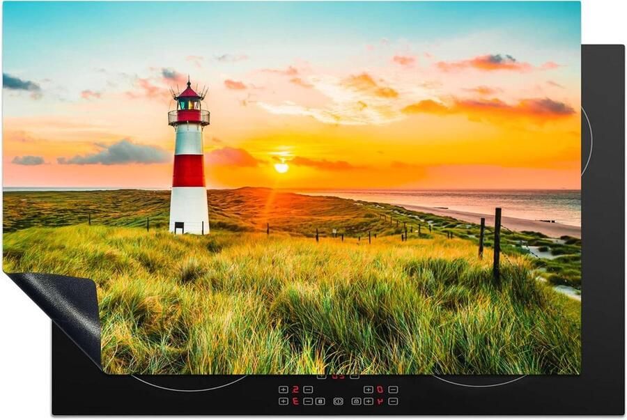 Inductie Kookplaat Beschermer Aanrechtblad Beschermer Werkbladbeschermer Keuken Werkruimte Creëren Levendige Foto Print 81x52 cm