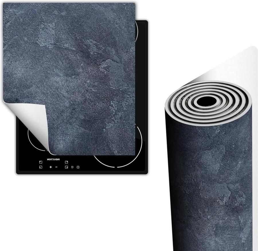 Inductie Kookplaat Beschermer Afdekplaat Kookplaat Keukenwerkblad Vergroten Anti-slip Vinyl Materiaal 45x52 cm Leisteen
