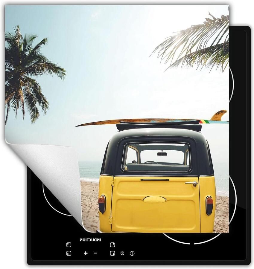 Inductie Kookplaat Beschermer Afdekplaat Mat Extra Werkruimte Antislip Vinyl 50x52 cm Auto Strand