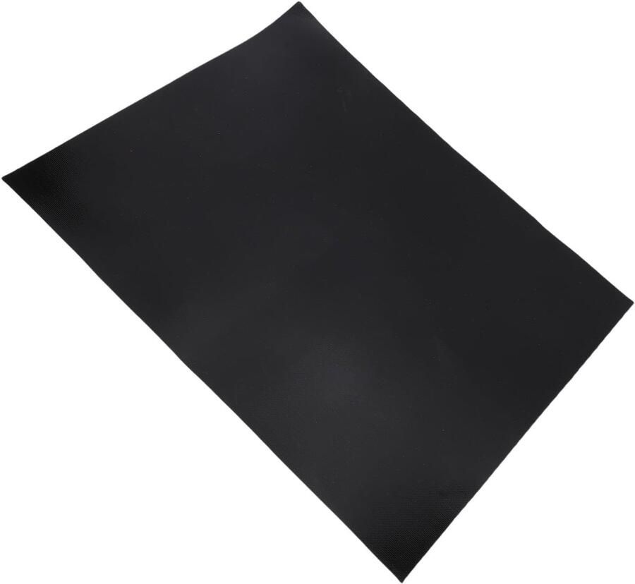 Inductie Kookplaat Beschermer Hittebestendige Mat Koken en Bakken Voorkomt Krassen en Glijden 51x63 cm Zwart