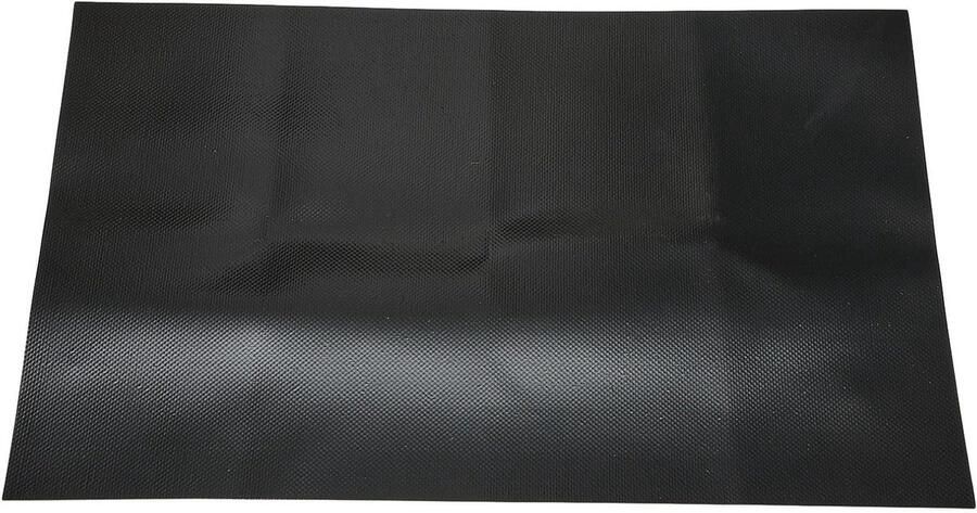 Inductie Kookplaat Beschermer Kookplaat Mat Aanrecht Beschermen Antislip Rubber 40 x 60 cm Zwart