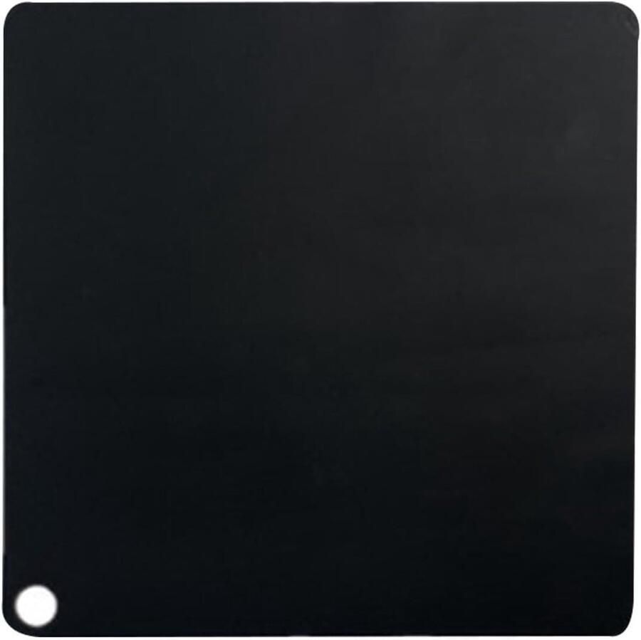 Inductie Kookplaat Beschermer Kookplaat Mat Fornuis Beschermen Kookplaat Hittebestendig Siliconen 25 x 25 cm Zwart