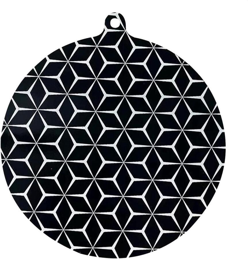 Inductie Kookplaat Beschermer Krasbestendige Mat Keuken Beschermen Hittebestendig Siliconen 243 x 22 cm Zwart