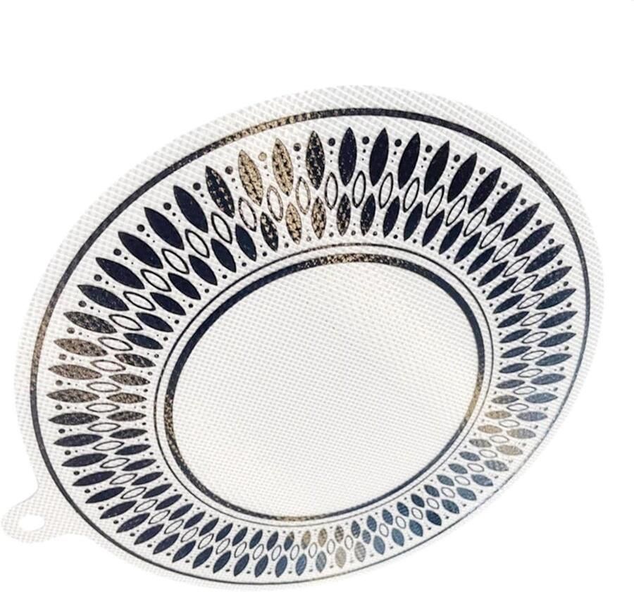 Inductie Kookplaat Beschermer Mat Koken Hittebestendig 22cm Diameter Zwart