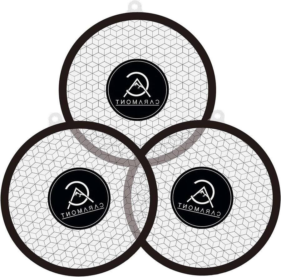 Inductie Kookplaat Beschermers Antislip Matten Kookplaat Beschermen Hittebestendig Silicone Set van 3 Zwart