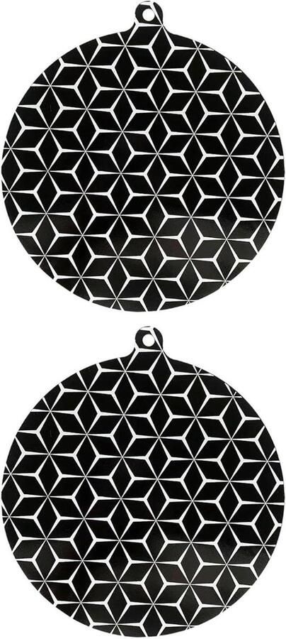 Inductie Kookplaat Beschermers Kookplaat Matten Krasvrije Kookplaat Voedselveilig Siliconen 24 cm Zwart