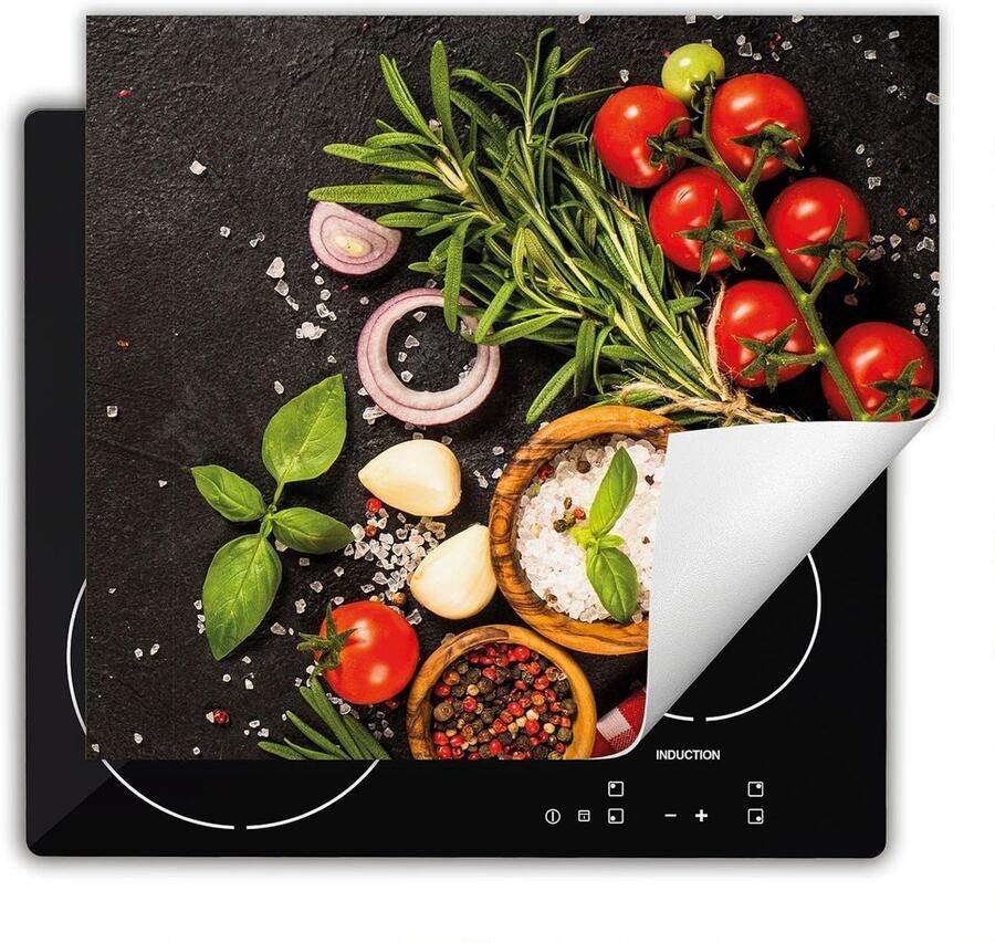 Inductie Kookplaat Bescherming 60x52 cm Anti-Slip Afdekplaat en Werkruimte