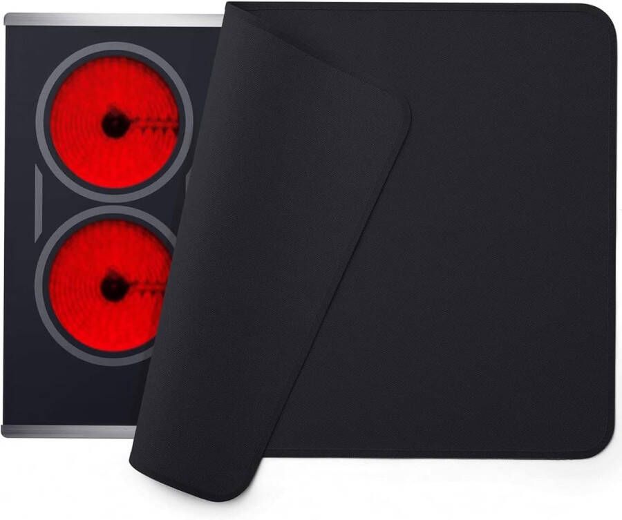 Inductie Kookplaat Beschermmat 52x78cm Hittebestendig en Antislip Siliconen Mat